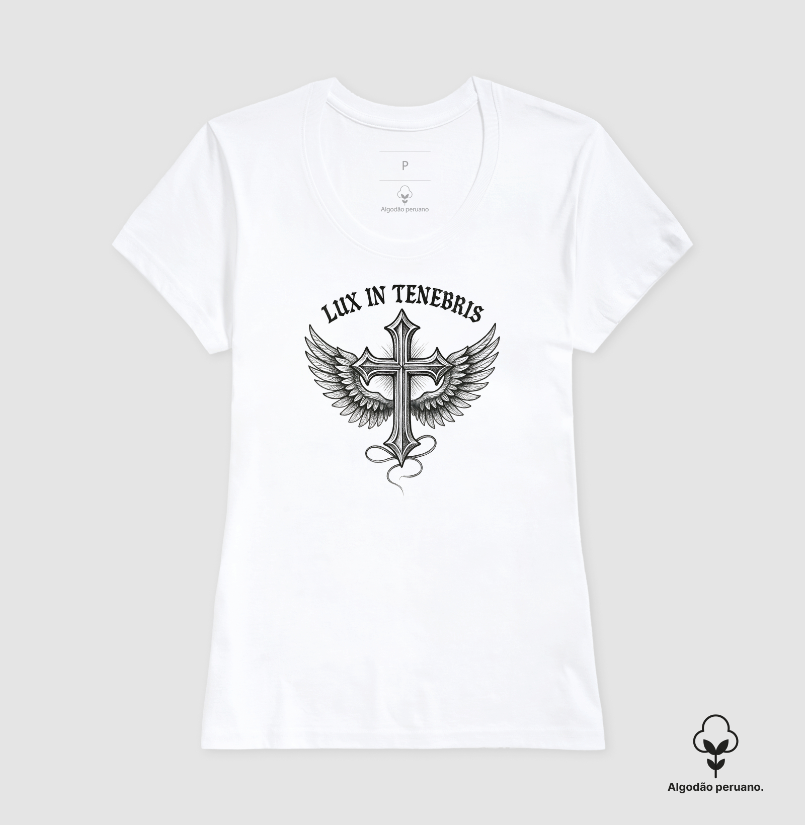 Camiseta Algodão Peruano Lux in Tenebris - Imagem 3