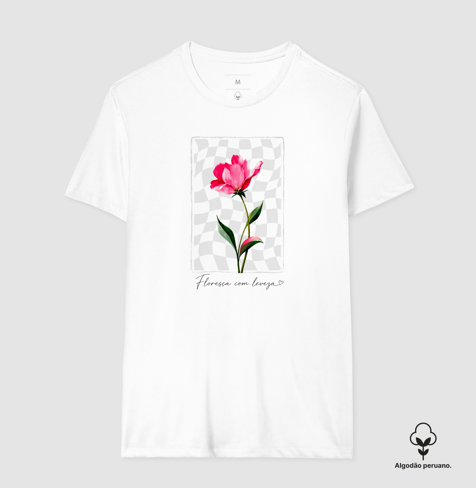 Camiseta Floresça com Leveza - Imagem 5