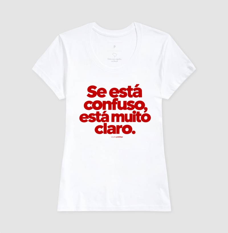 Se Está Confuso, Está Muito Claro (estampa G) - Imagem 5