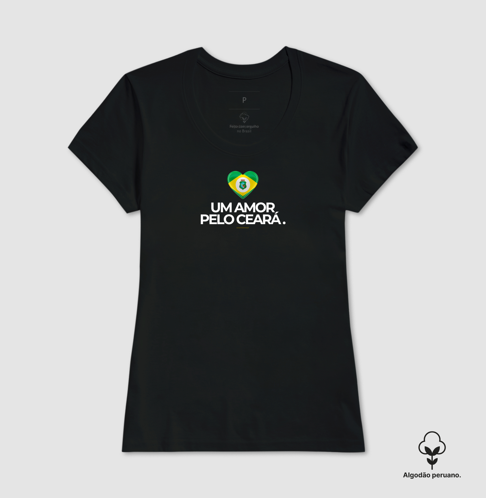 Camiseta Um amor pelo Ceará. - Imagem 4