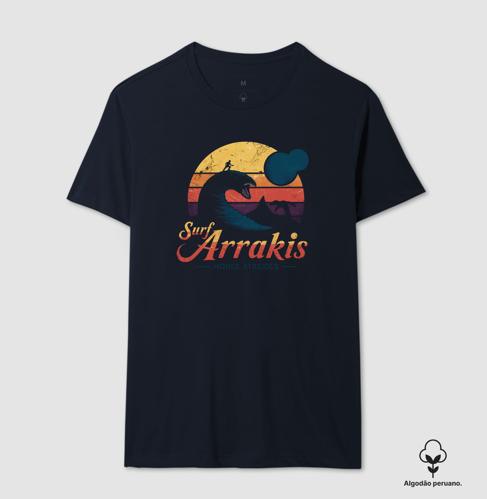 Camiseta Algodão Peruano Surf Arrakis - Imagem 4