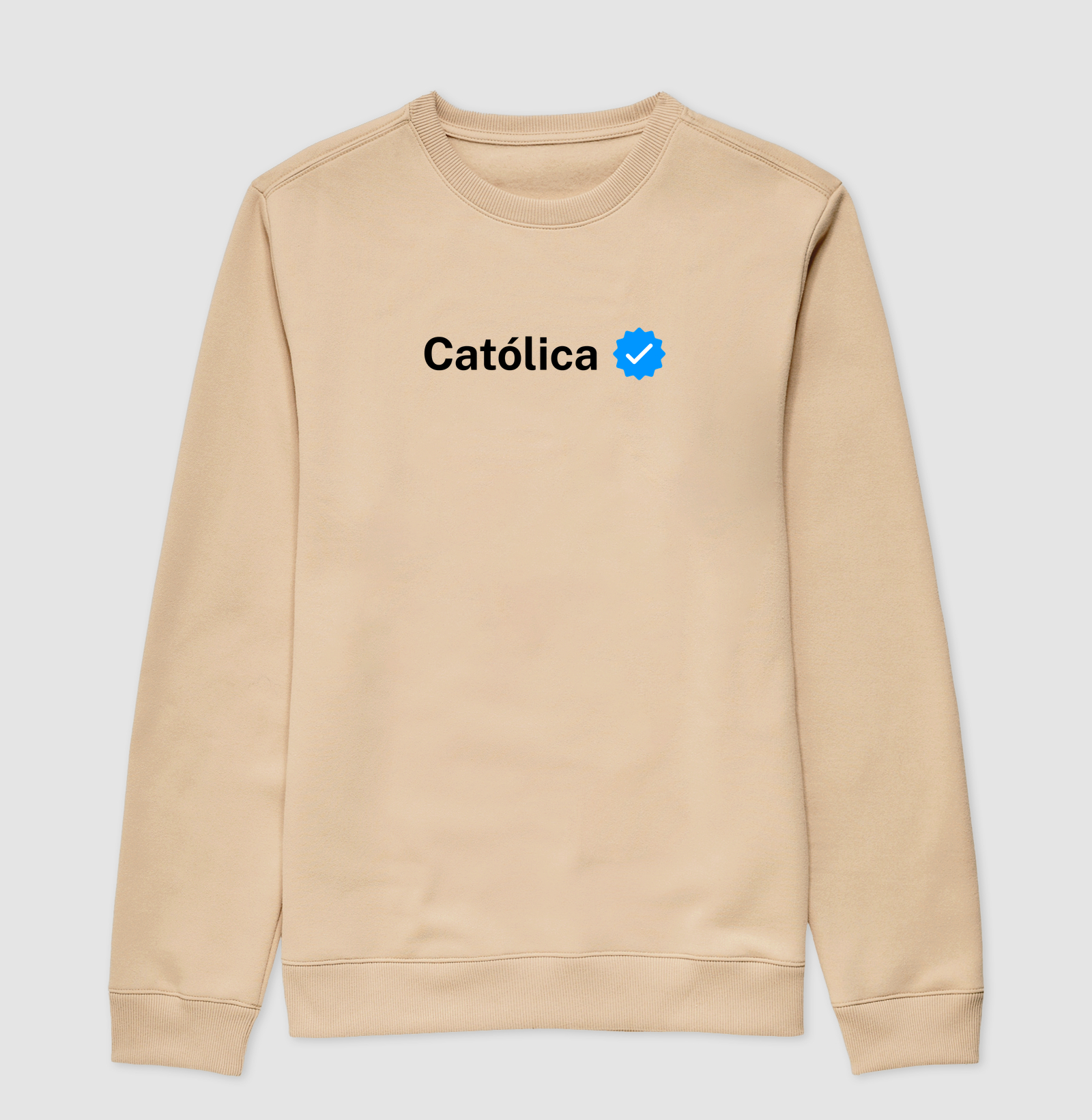 Suéter Moletom Católica Verificado - Imagem 3