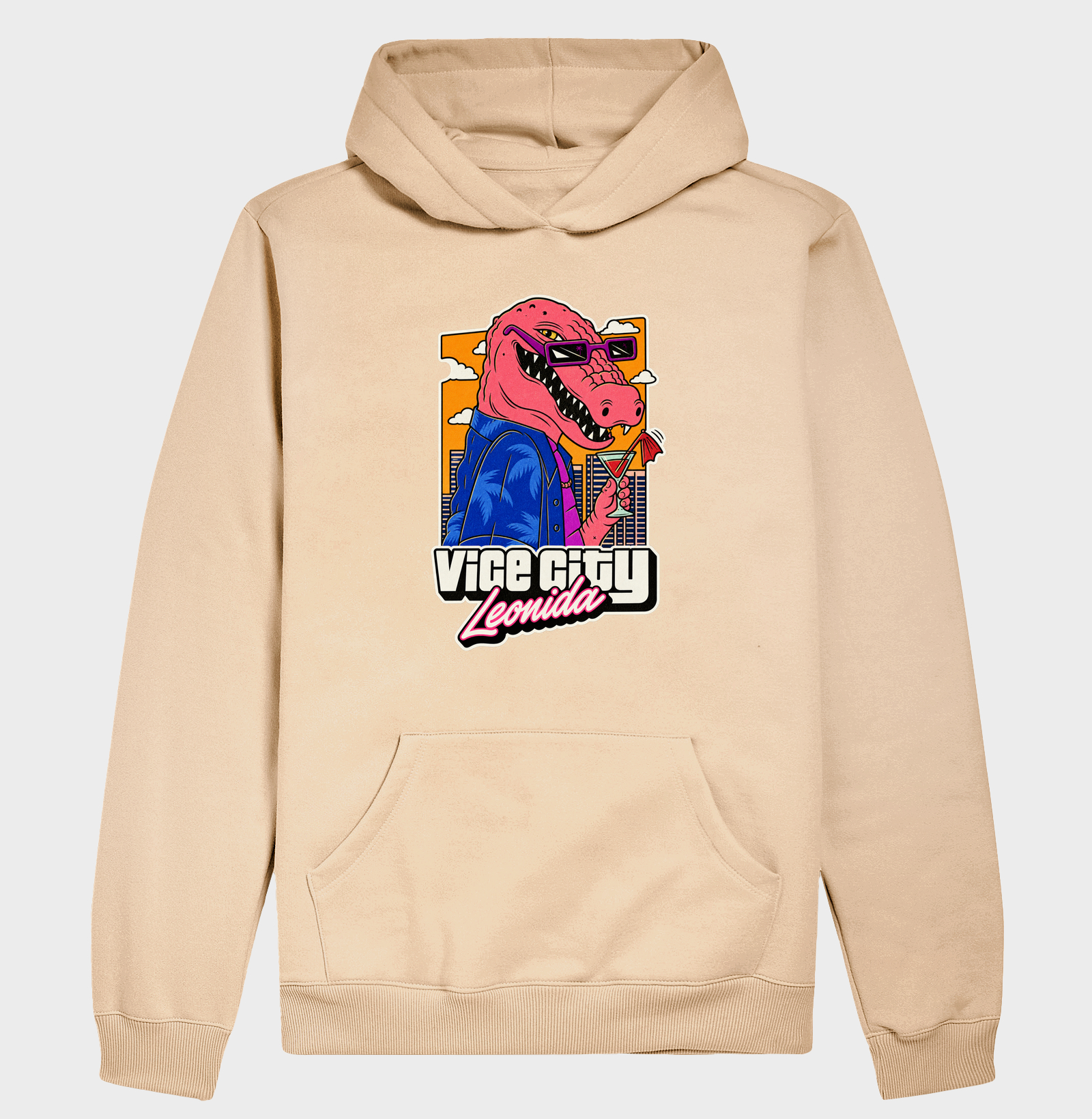 Hoodie Moletom Jason (GTA VI / Vice City / Leonida) - Jacare Drink - Imagem 5