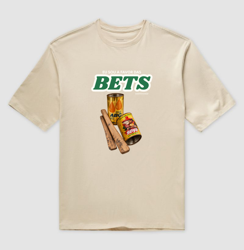 Camiseta Eu sou a favor das BETS | OxenteWear - Imagem 3