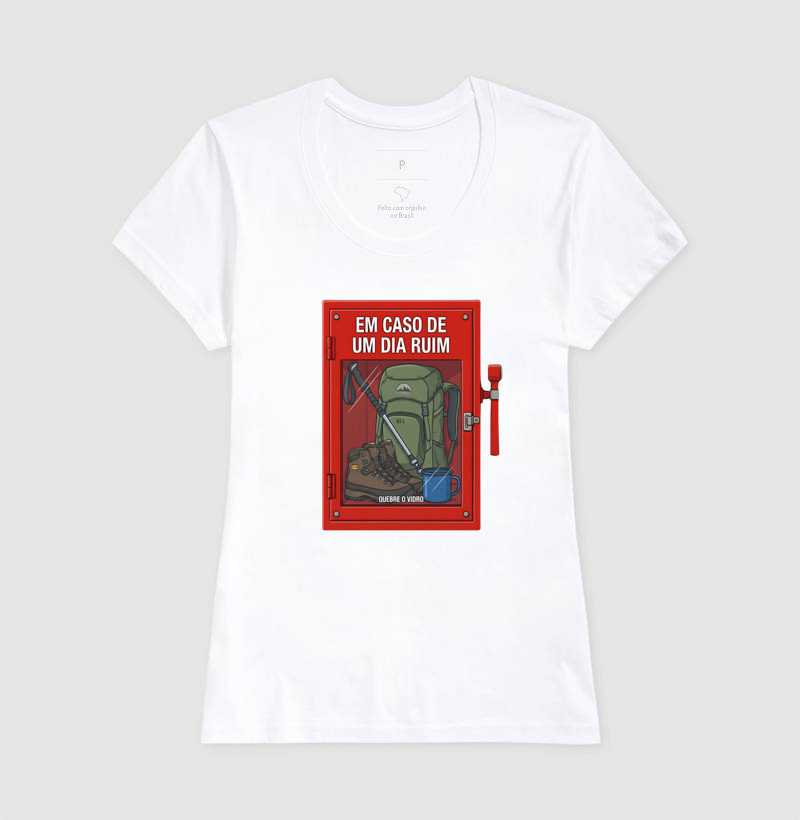 Camiseta Alma Outdoor | Em Caso de Dia Ruim Trilha - Imagem 5