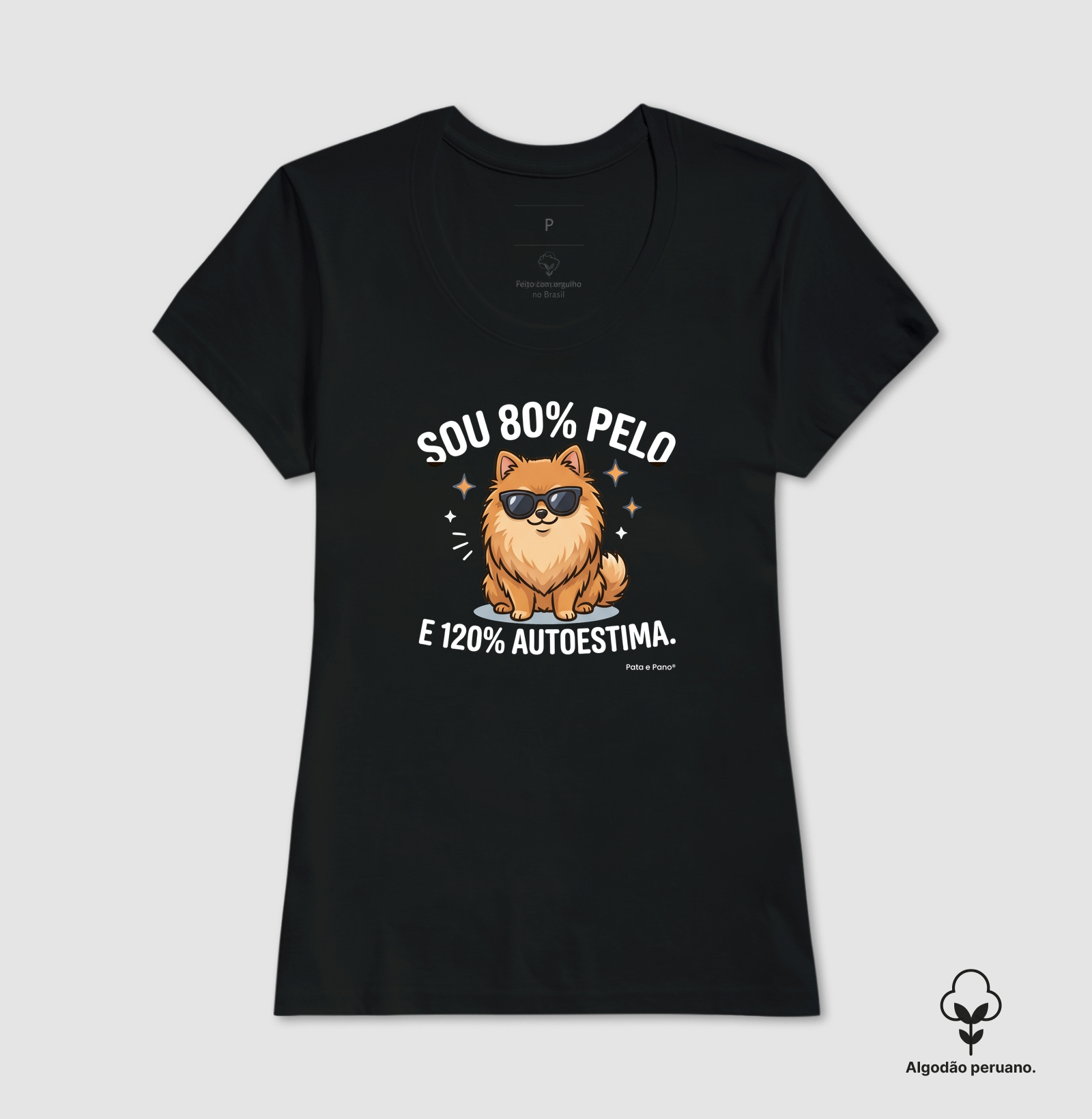 CAMISETA SPITZ ALEMÃO AUTOESTIMA - Imagem 2
