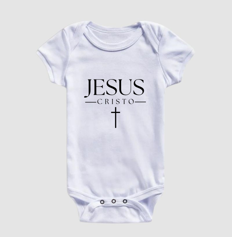 Body Infantil Jesus Cristo Clássico - Imagem 3