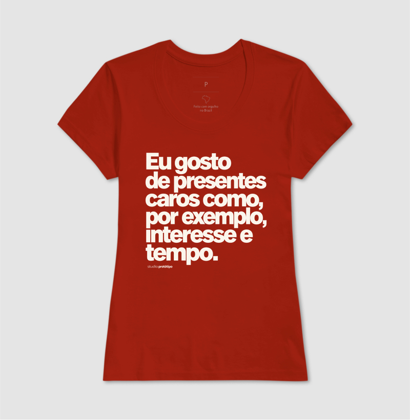 Eu Gosto de Presentes Caros (estampa G) - Imagem 11