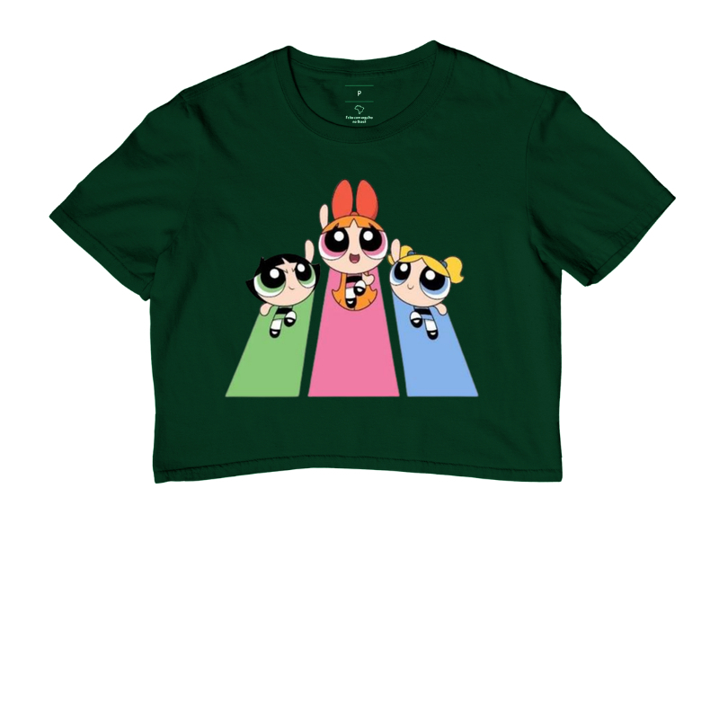 Camisa das meninas Super Poderosas - Imagem 5