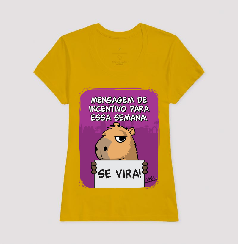 Camiseta Capivara Se Vira - Imagem 15