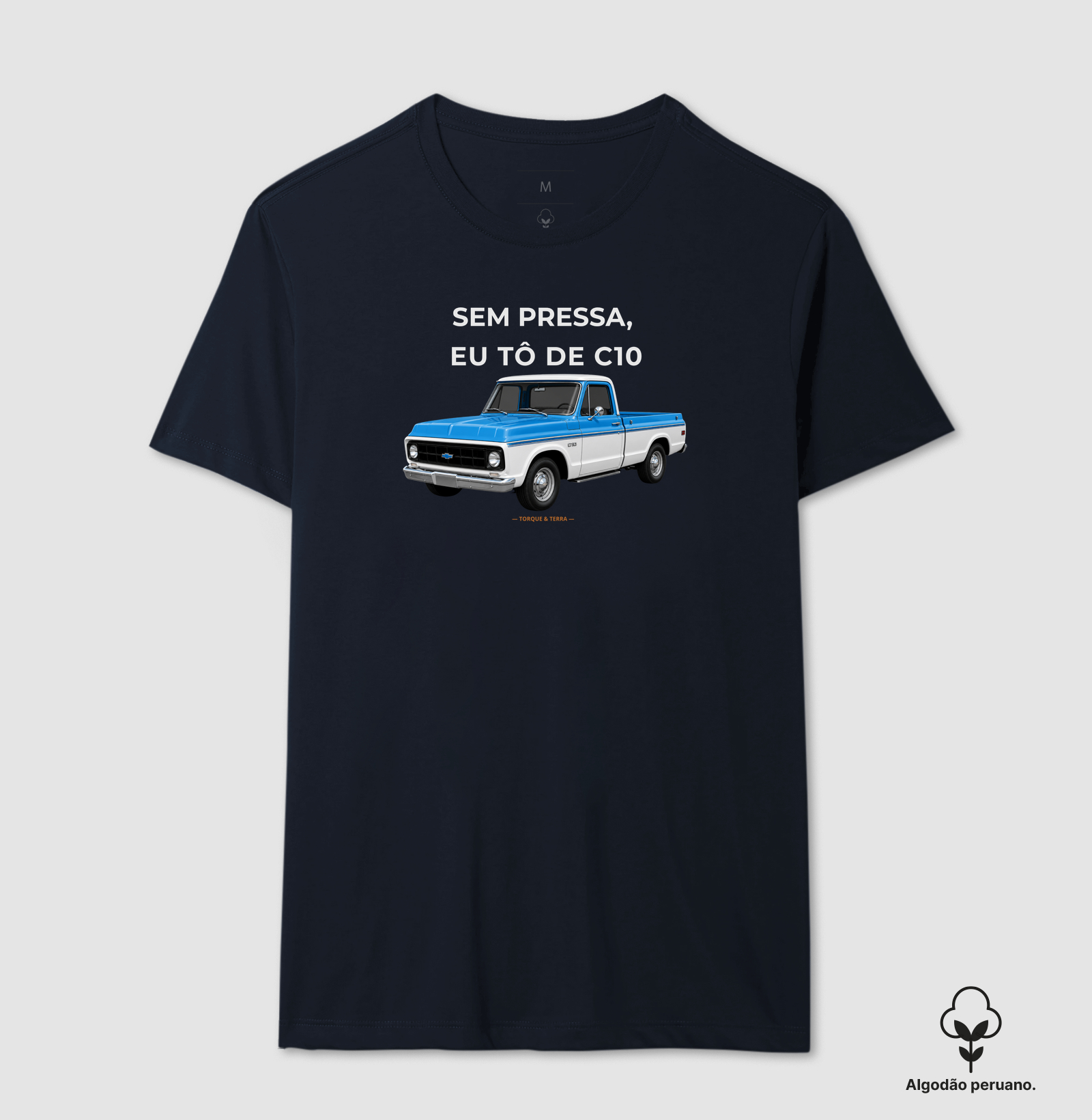 Sem pressa, eu tô de C10 - azul e branca - Imagem 4