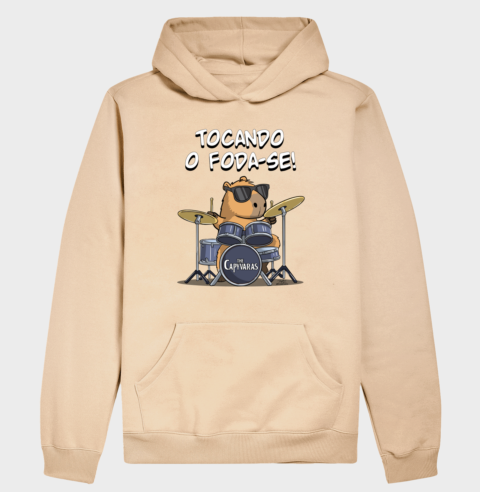 Camiseta Capivara Tocando o Foda-se - Imagem 5