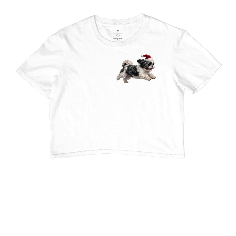 Shih Tzu Preto e Branco - Natal - Imagem 3