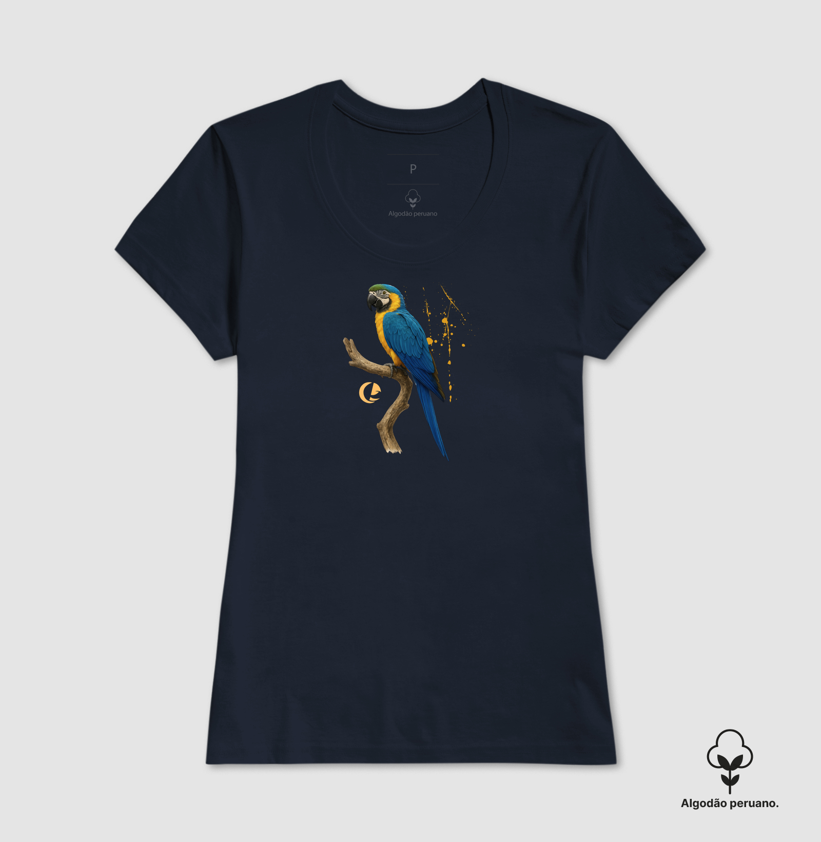 Camiseta Algodão Peruano - Arara Canindé - Imagem 5