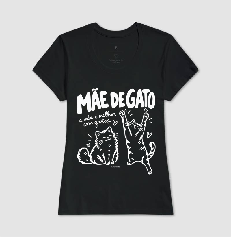 Camiseta Mãe de Gato - Imagem 3