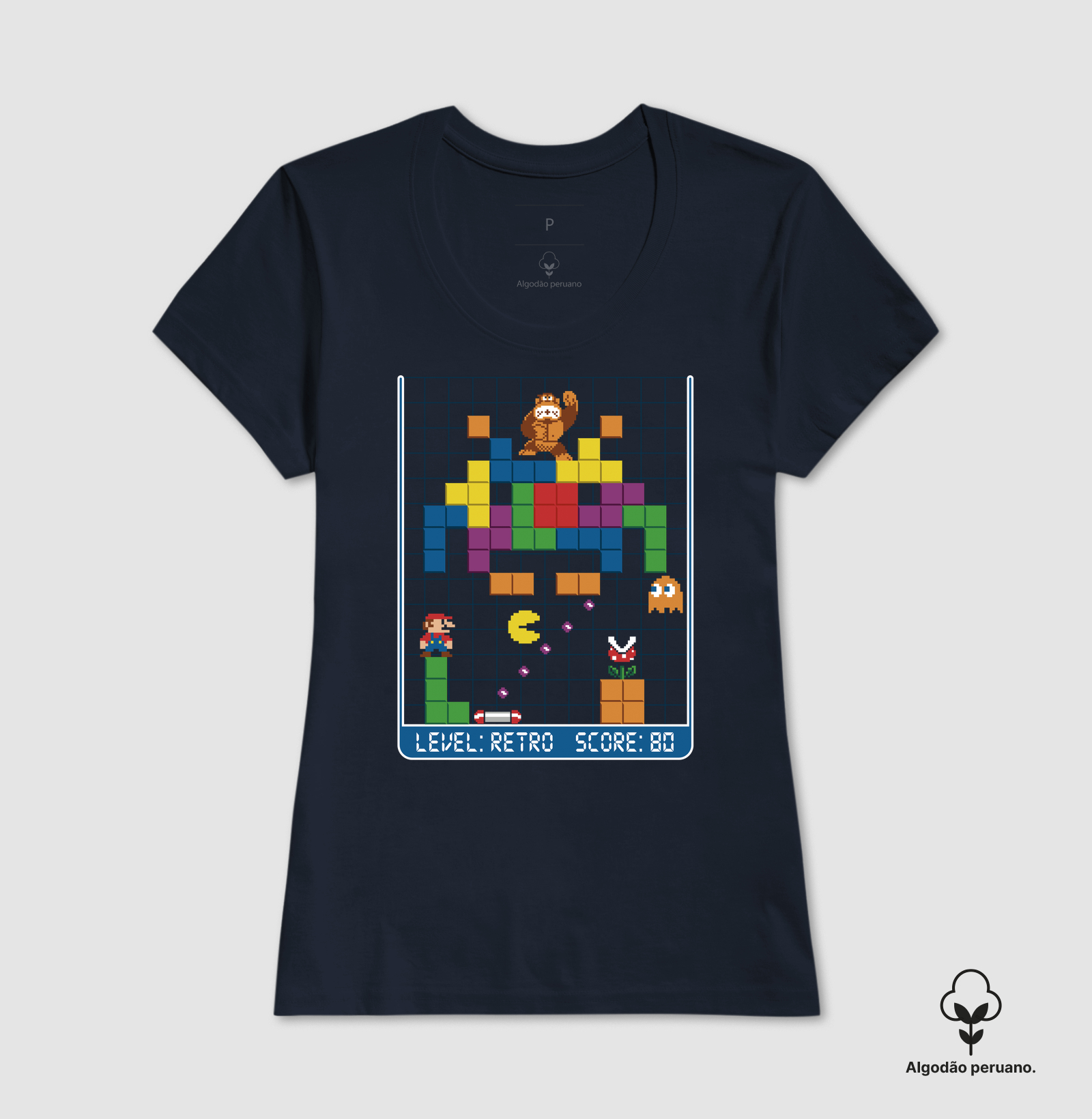 Camiseta Algodão Peruano Level Nostalgia - Imagem 7