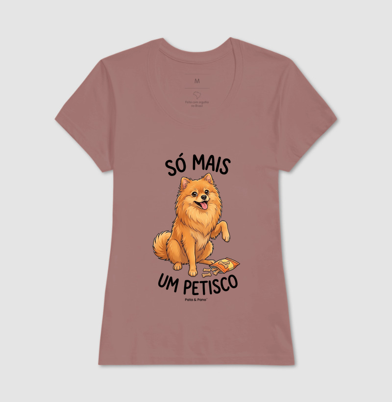 CAMISETA SPITZ ALEMÃO PETISCO - Imagem 17