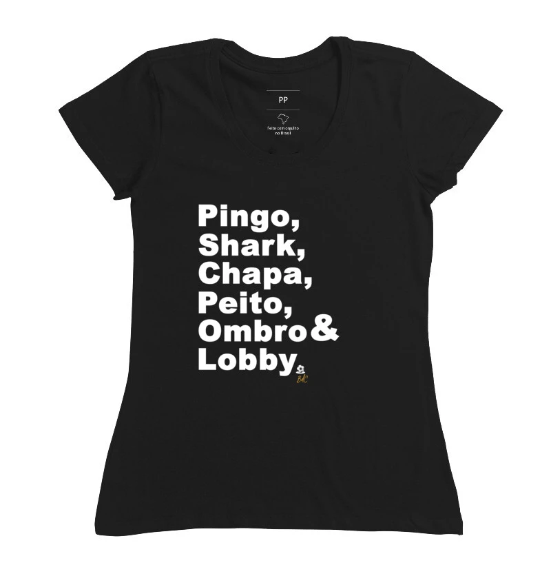 Pingo Shark Chapa Peito Ombro Lobby Futevôlei - Imagem 3