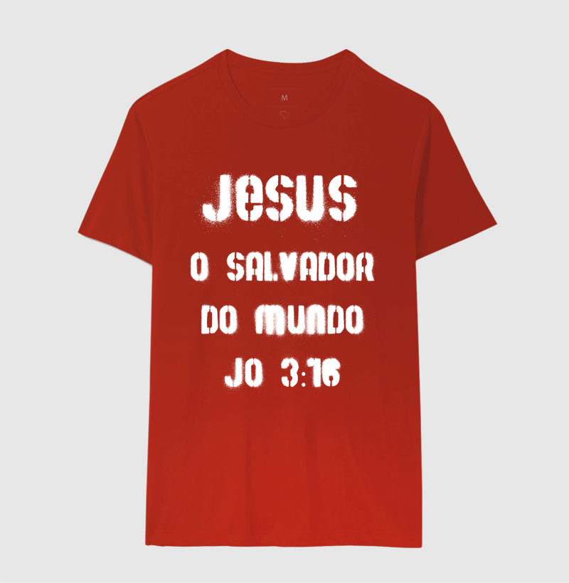 Camiseta Cristã O Salvador do Mundo - Imagem 10