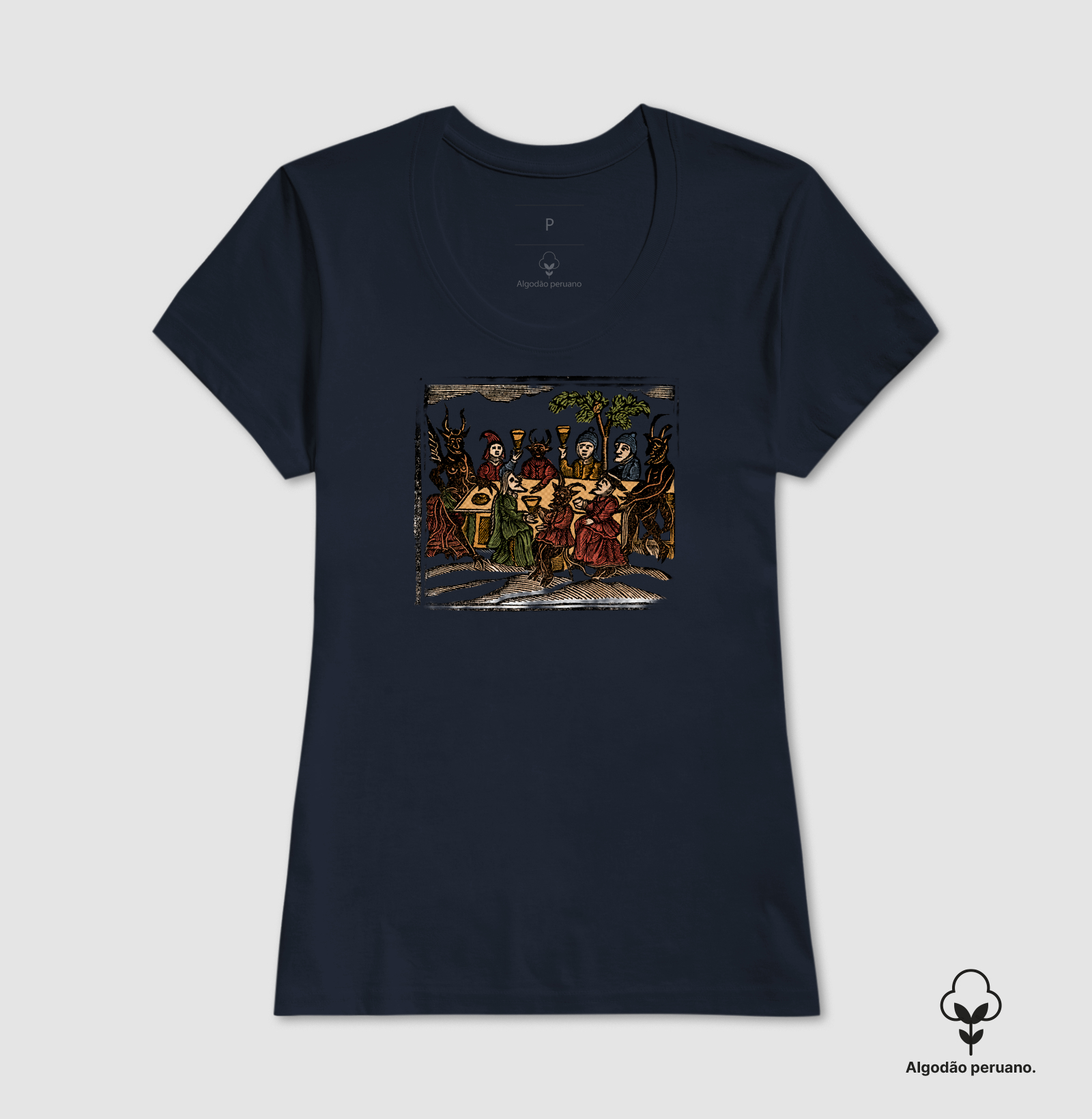Camiseta O banquete das bruxas, 1720 - Imagem 10