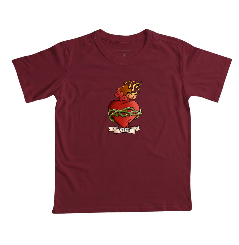 Camiseta Sagrado Coração infantil - Imagem 5