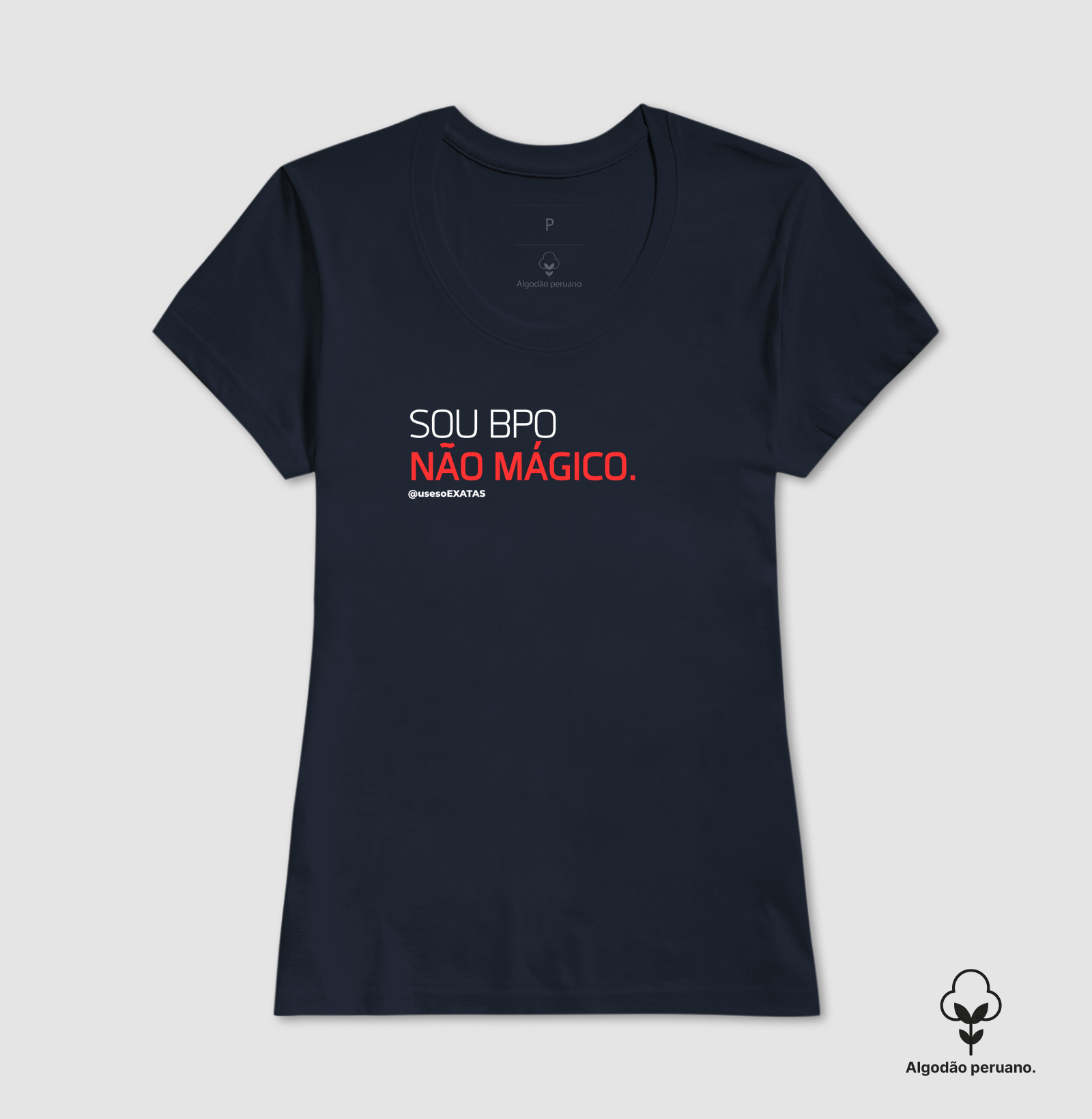Camiseta BPO Não Mágico | sóEXATAS - Imagem 8