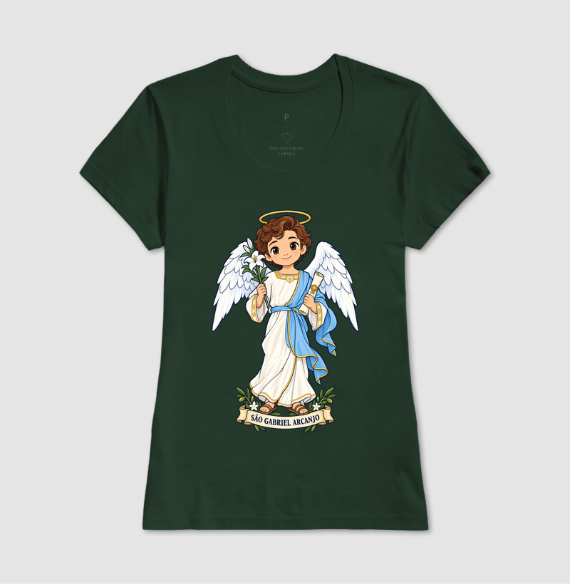 São Gabriel Arcanjo estilo chibi - Imagem 11