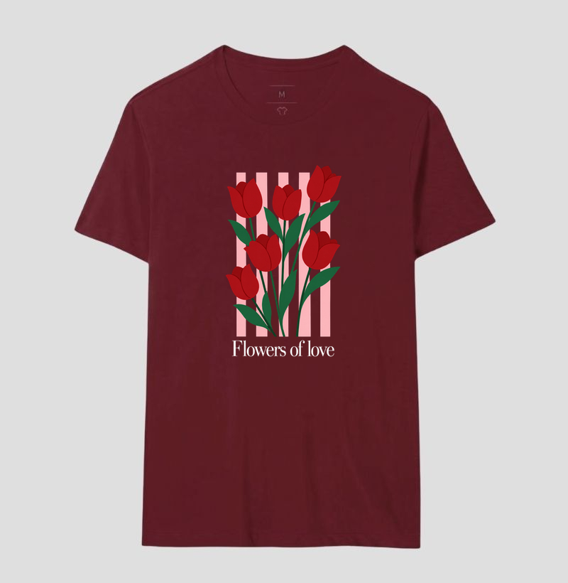 Camiseta Flowers of love - Imagem 18