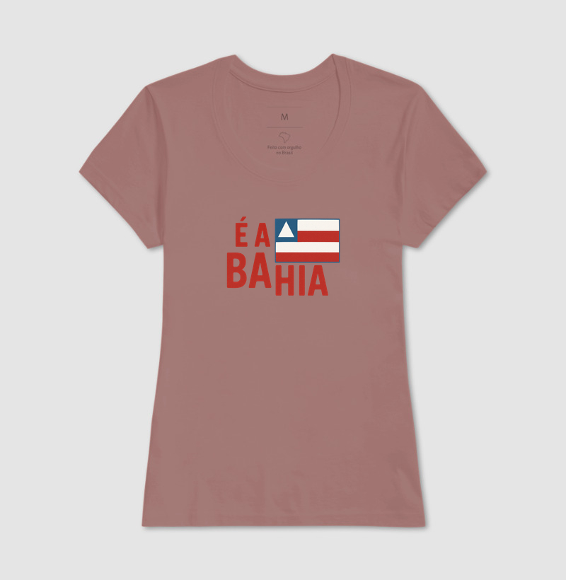 Camiseta É a Bahia. Coleção Baianês. Masculina e Feminina. Algodão Premium - Imagem 15
