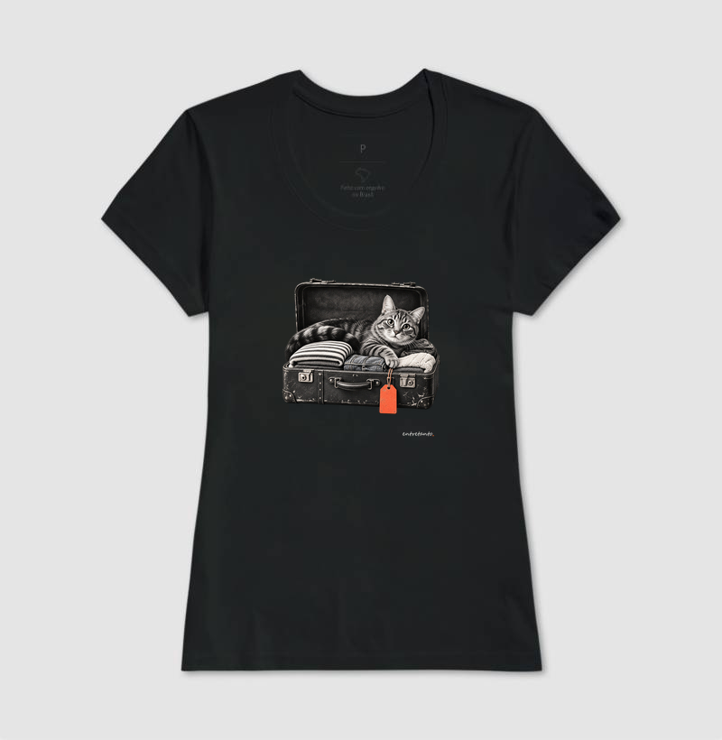  Camiseta Já Estou na Mala  - Imagem 3