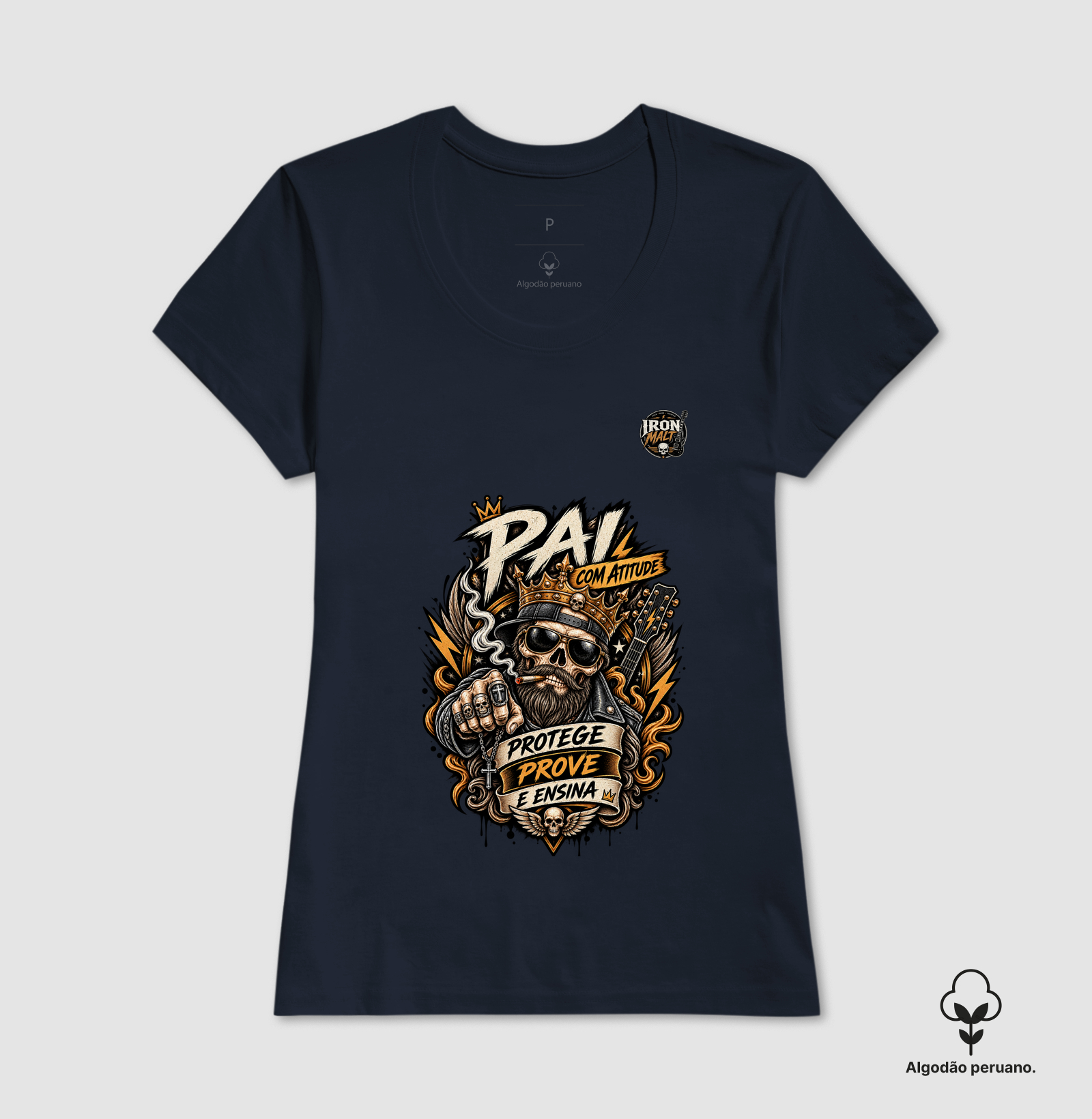 Camiseta Pai Rock N’ Roll - Imagem 7