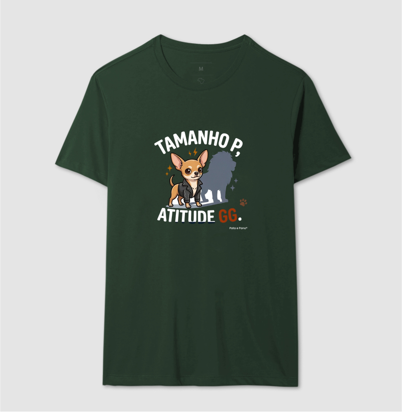 CAMISETA CHIHUAHUA TAMANHO - Imagem 12