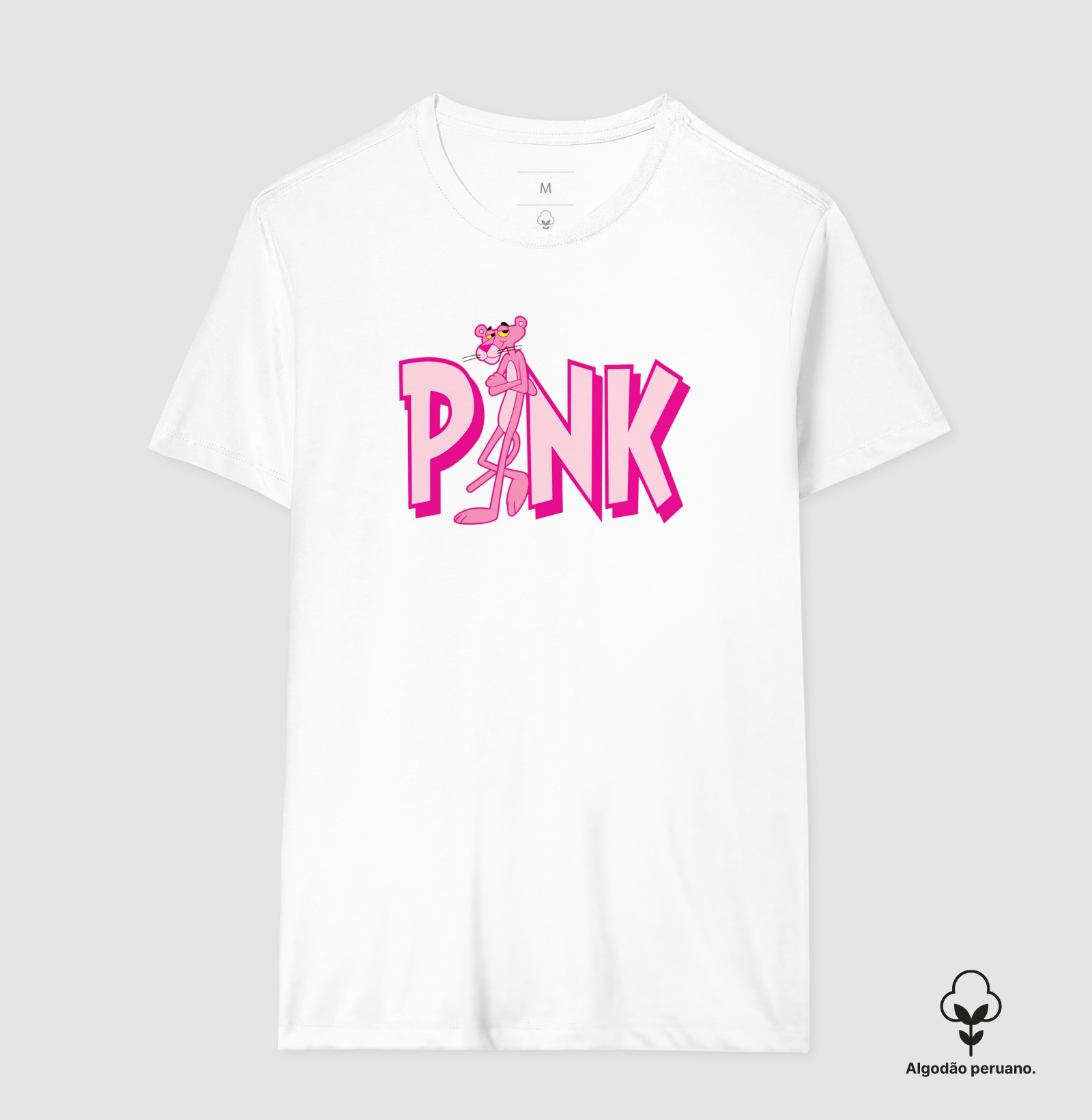 Camiseta Pantera Cor de Rosa - Imagem 9