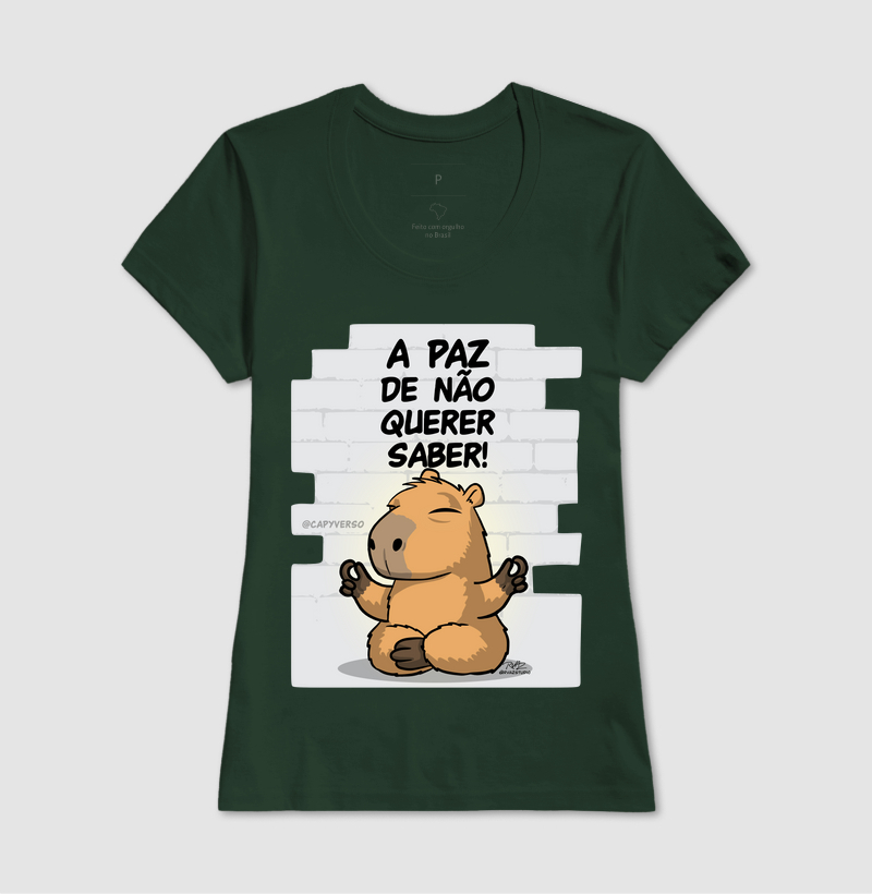 Camiseta Capivara Paz - Imagem 13