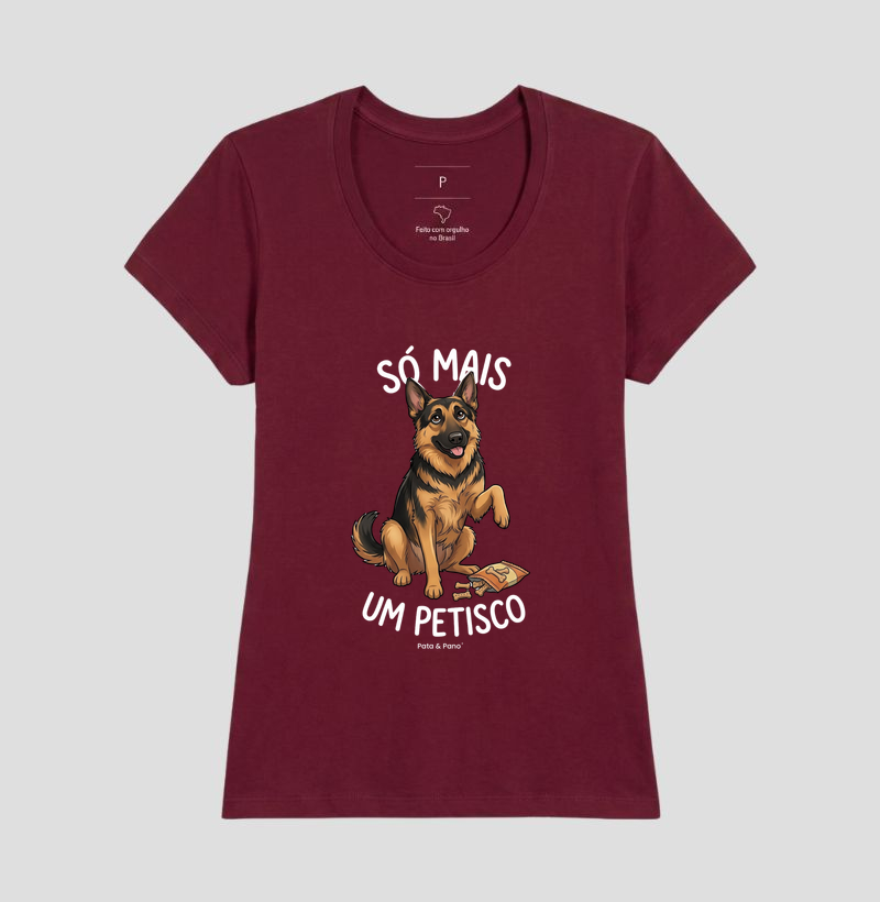 CAMISETA PASTOR ALEMÃO PETISCO - Imagem 19