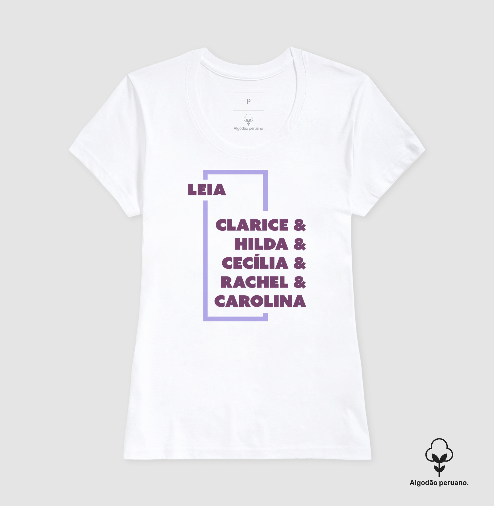Camiseta Algodão Peruano - Escritoras Brasileiras - Imagem 10