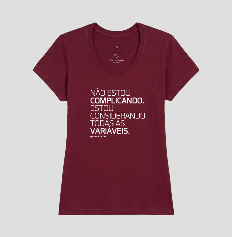 Camiseta Todas as Variáveis - Imagem 18