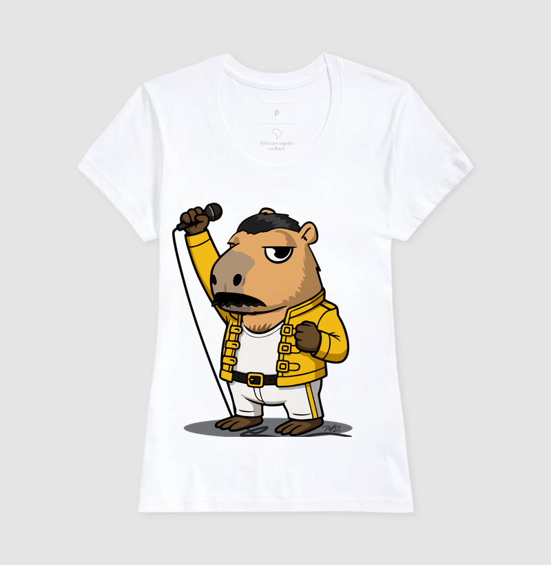Capivara Rock you - Imagem 5