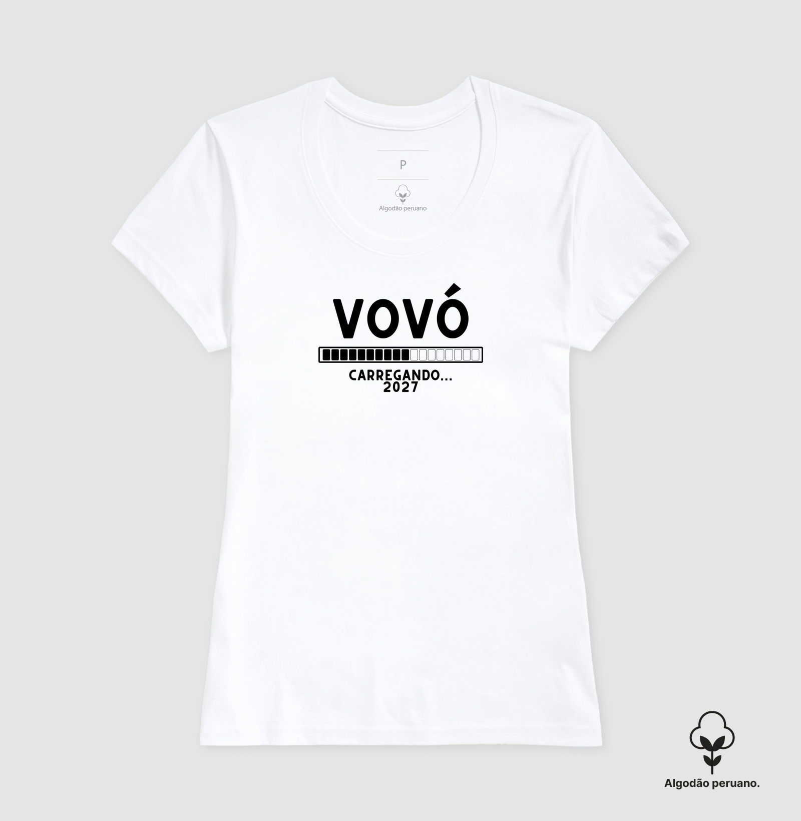 Vovó: Carregando... 2027 (algodão peruano) - Imagem 3