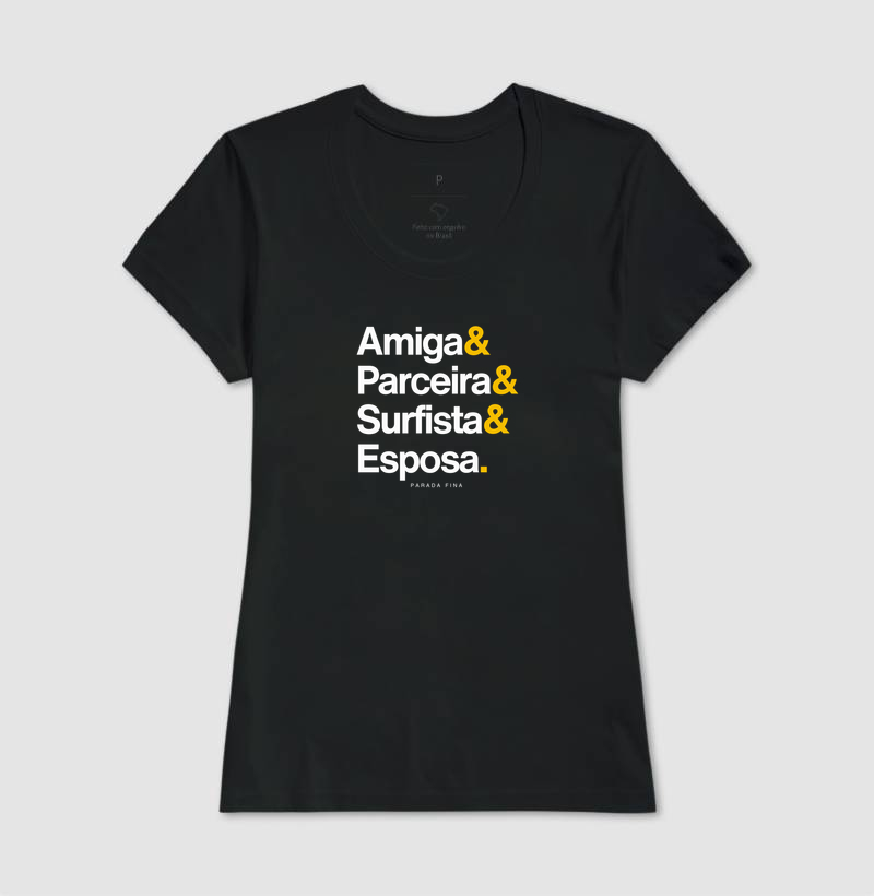 amiga & parceira & surfista & esposa. - Imagem 4