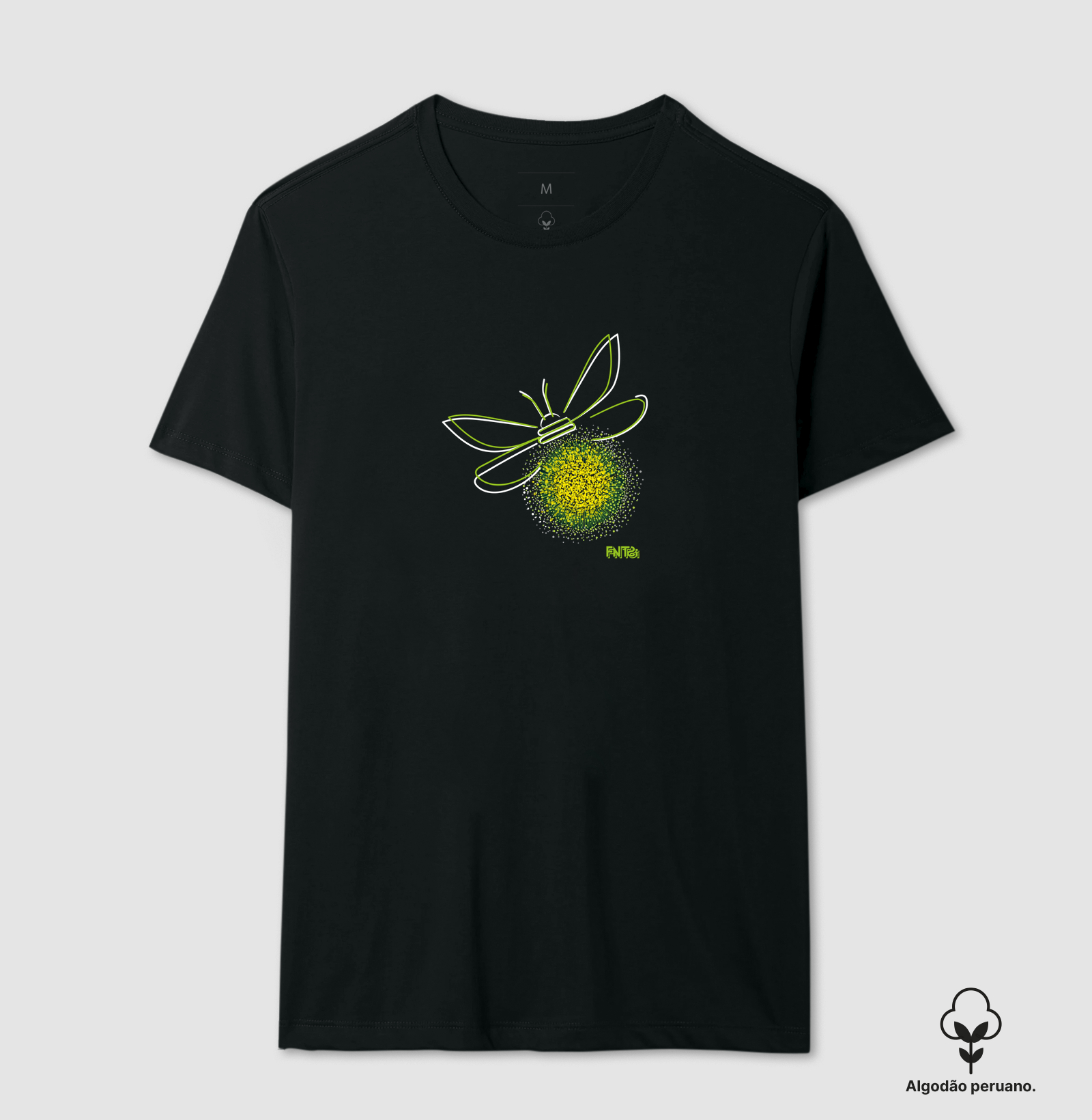 T-SHIRT "SONHO" / VAGALUME SOLO (ALGODÃO PERUANO)