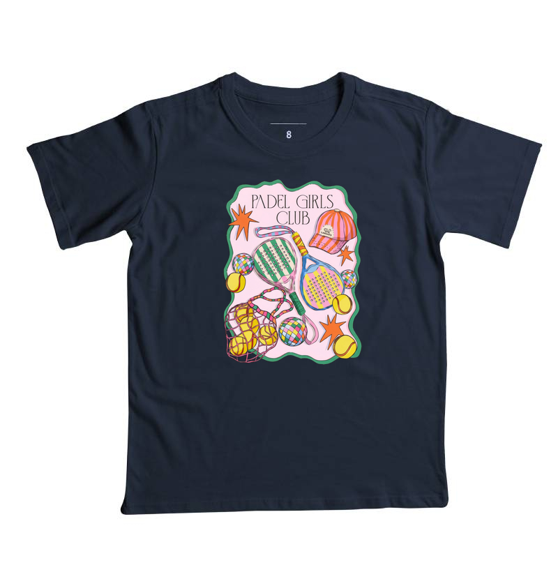 Camiseta Feminina Padel Girls Club Retrô - Imagem 5