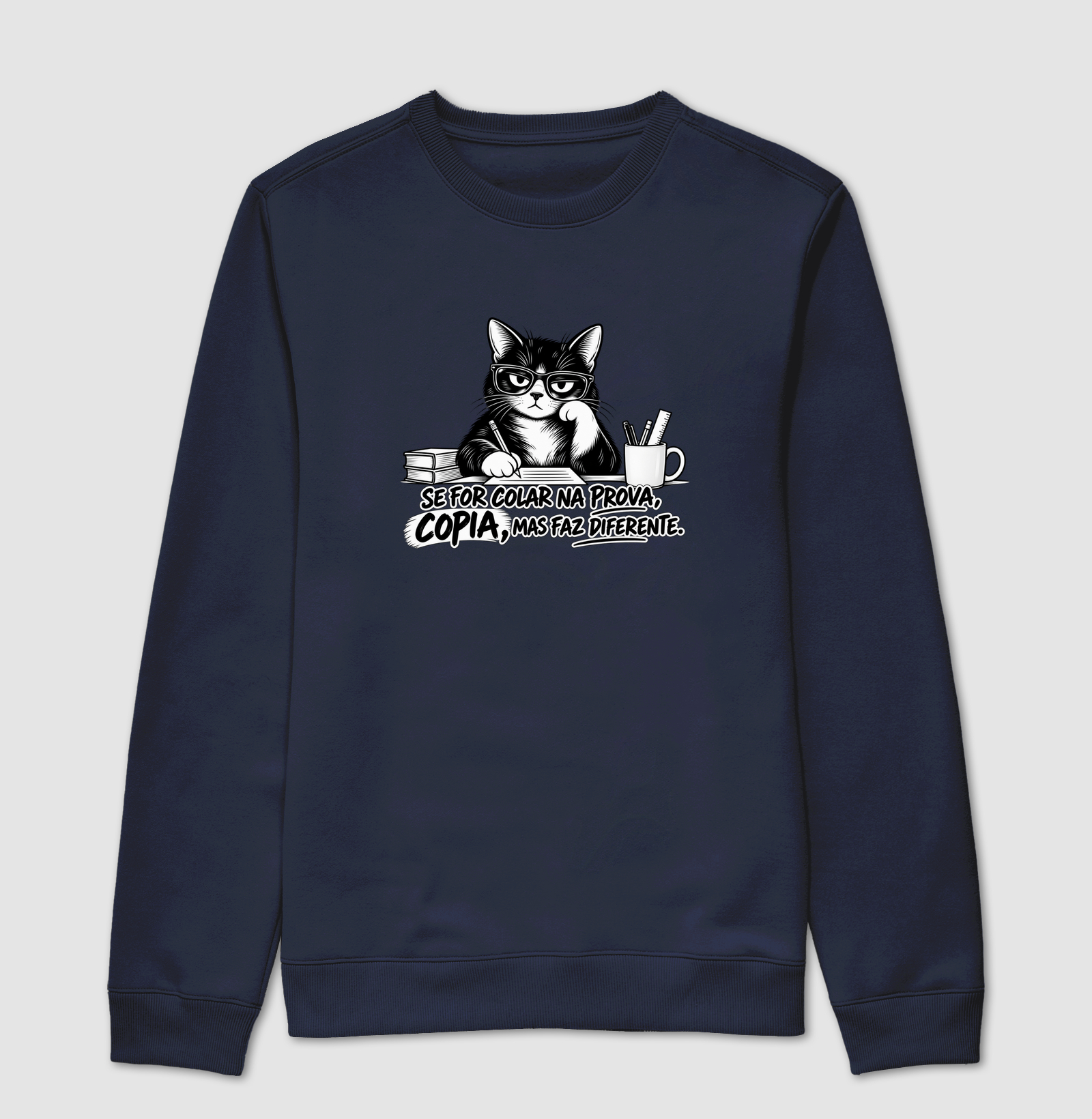 Se for colar na prova, copia, mas faz diferente - gato - Imagem 5