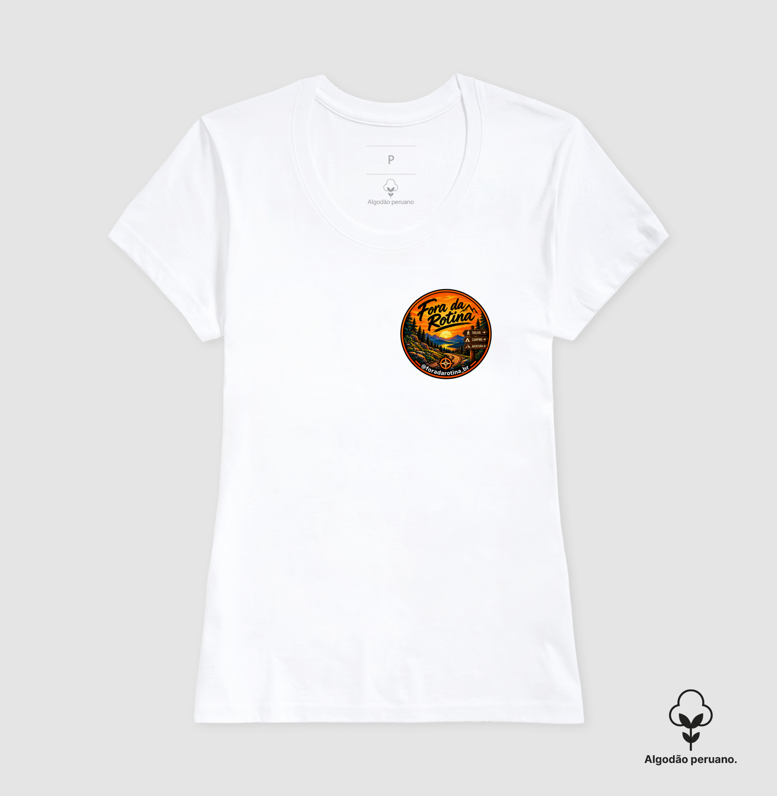 Camiseta Algodão Peruano | Vestindo a Camisa - Imagem 6