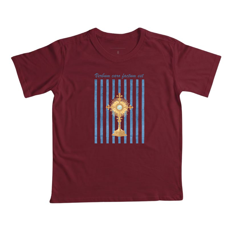 Camiseta Infantil O Verbo se Fez Carne - Imagem 3
