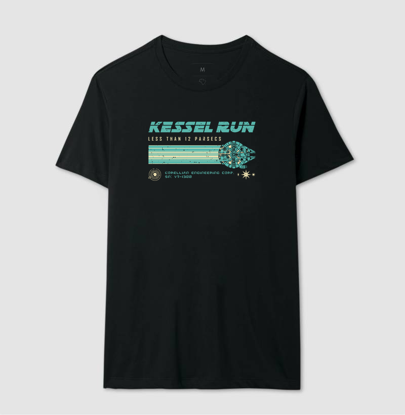 Camiseta Retro Vintage Parsecs - Imagem 2
