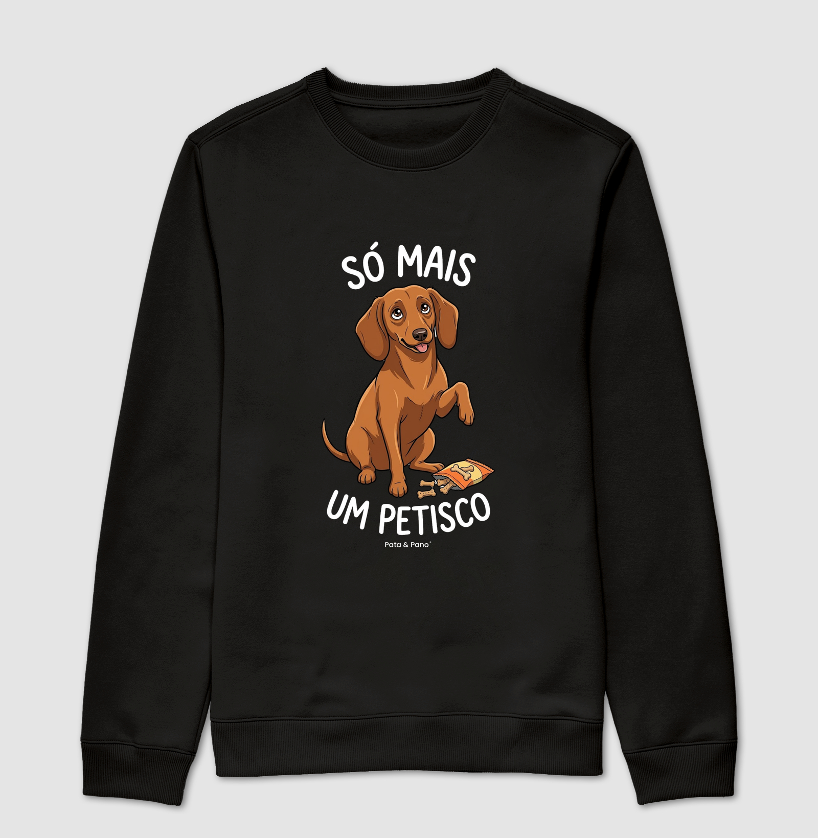 SUÉTER MOLETOM DACHSHUND SALSICHA PETISCO - Imagem 4
