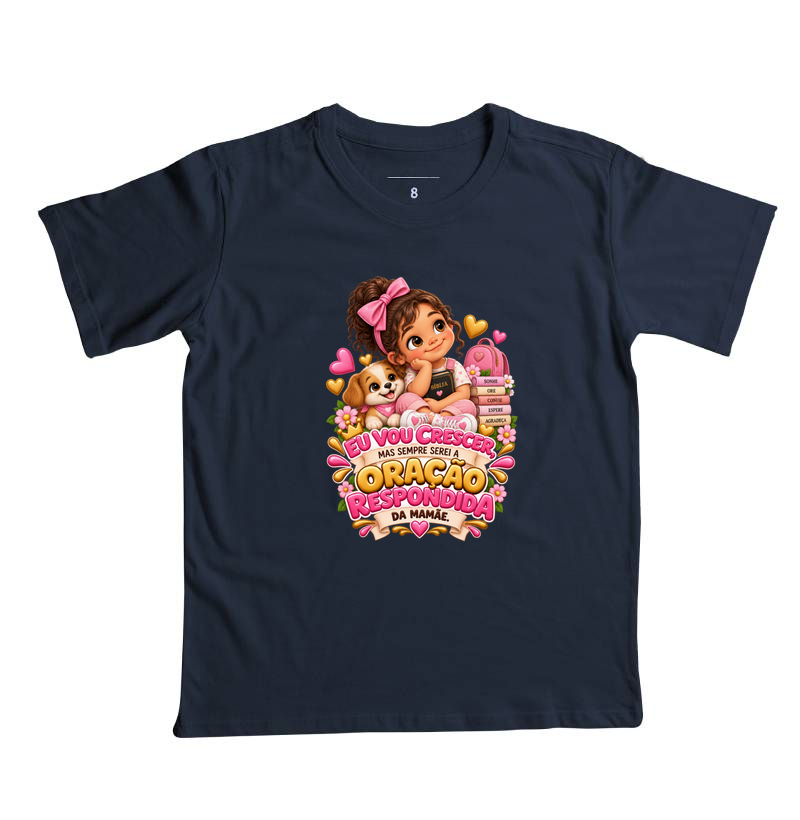 Eu vou crescer, mas sempre serei a oração respondida da mamãe - menina - Imagem 7