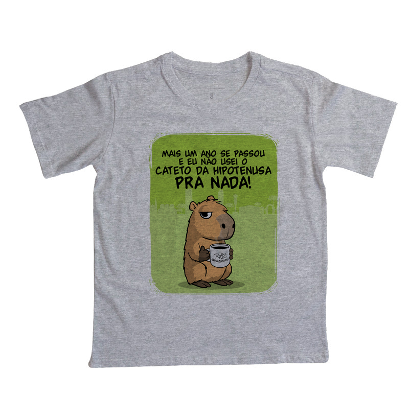 Camiseta Capivara Cateto da Hipotenusa - Imagem 3