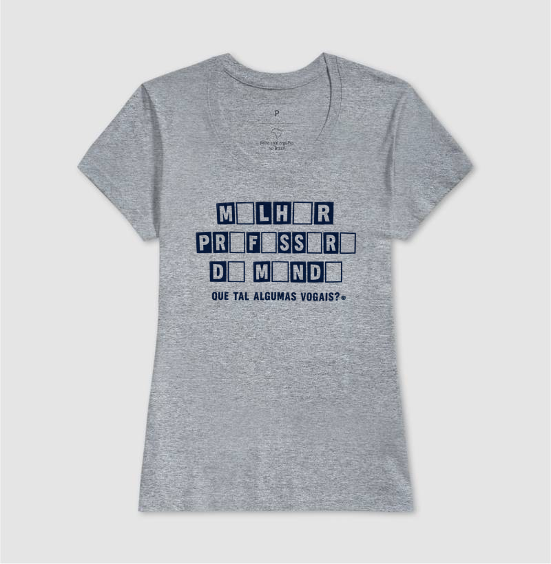 Camiseta | Charada vogais - Imagem 9